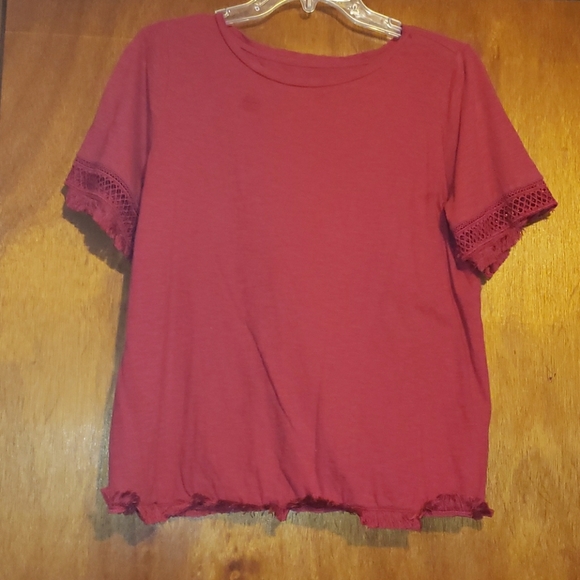LOFT Tops - Loft Shirt with fringe details